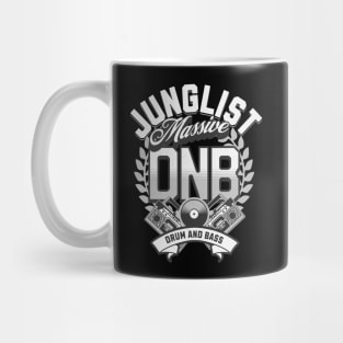 DNB - Junglist Massive  (white/grey) Mug